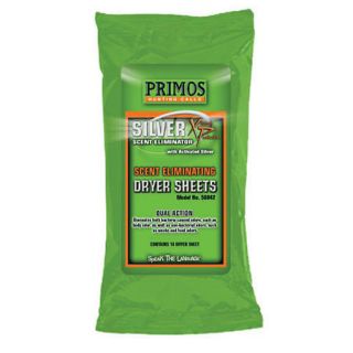 Primos Scent Eliminating Dryer Sheets 413904