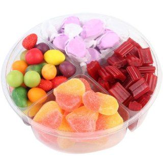 Sweet Candy Gift Basket 4 Section : Gourmet Candy Gifts : Grocery & Gourmet Food