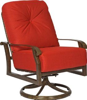 Woodard Cortland Cushion Swivel Rocking Lounge Chair : Patio Lounge Chairs : Patio, Lawn & Garden