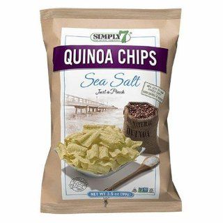 Simply 7 Hummus Chips, Sea Salt, 5 Ounce Bags (Pack of 12) : Soy Chips And Crisps : Grocery & Gourmet Food