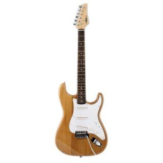Legacy Solid Body Electric Guitar, White, Left Handed: Musical Instruments