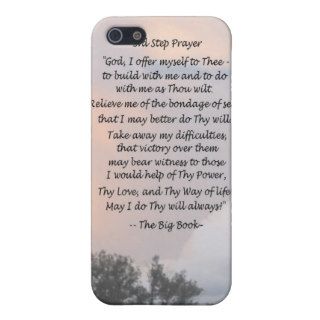 3rd step prayer iphone cover covers for iPhone 5