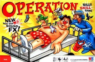 NEW Original Operation Board Game with Sound Fx Silly Skill Fun Sealed Kids: Toys & Games