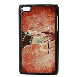 Custom Fairy Tail Hard Back Cover Case for iPod Touch 4th IPT684: Cell Phones & Accessories