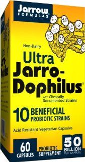 Jarrow Ultra Jarro Dophilus 50 BILLION ORGANISMS PER CAP 60 CAPS ( Multi Pack): Health & Personal Care