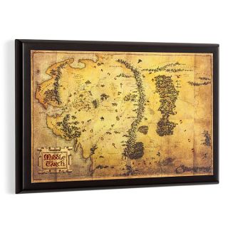 Hobbit Map of Middle Earth
