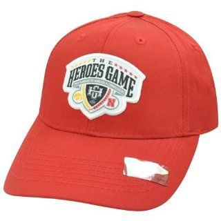 NCAA The Heroes Game Iowa Hawkeyes Vs Nebraska Cornhuskers Velcro Red Hat Cap : Sports Fan Baseball Caps : Sports & Outdoors
