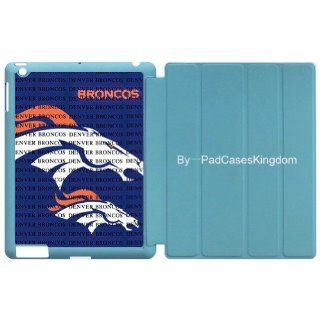 Wake/Sleep Stand NFL Denver Broncos team theme iPad 2 & iPad 3 smart case for their supporters by padcaseskingdom: Cell Phones & Accessories
