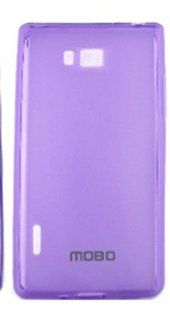 MOBO ESMLGOPTIMUSL7SF10PU Cell Phone Case   Retail Packaging   Purple: Cell Phones & Accessories