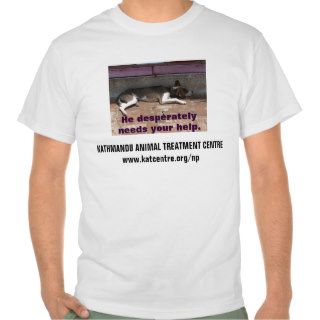 KATHMANDU ANIMAL TREATMENT CENTRE NEPAL T SHIRT