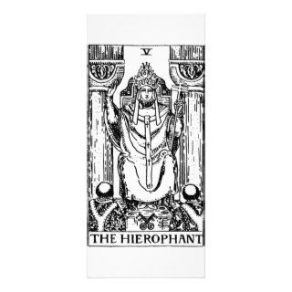Tarot card 'hierophant' personalized rack card