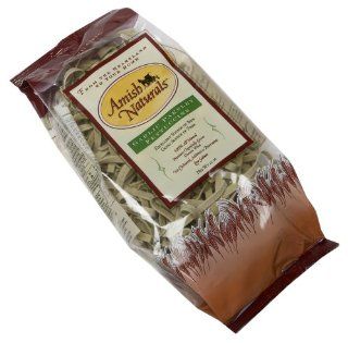 Amish Naturals Garlic Parsley Fettuccine, 12 Ounce Packages (Pack of 6) : Fettuccini Pasta : Grocery & Gourmet Food