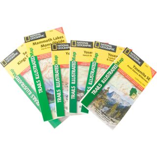 National Geographic Maps: Trails Illustrated California Pacific West Maps