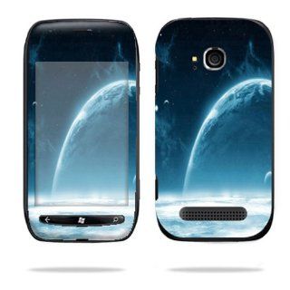 Protective Vinyl Skin Decal Cover for Nokia Lumia 710 4G Windows Phone T Mobile Cell Phone Sticker Skins Outer Space: Cell Phones & Accessories