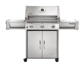 Napoleon Prestige I Series P450NSS3 Natural Gas Grill, Stainless Steel (Discontinued by Manufacturer)  Patio, Lawn & Garden