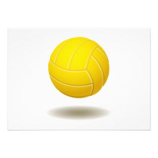 Cool Volleyball  Emblem 2 Invites