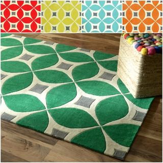 Nuloom Handmade Modern Disco Rug (76 X 96)