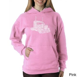 Los Angeles Pop Art Los Angeles Pop Art Womens Keep On Truckin Sweatshirt Pink Size XL (16)