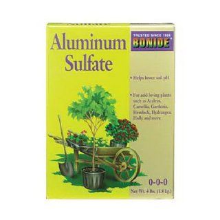 Bonide 705 Aluminum Sulfate, 4 Pound : Alum Sulfate : Patio, Lawn & Garden