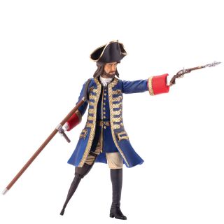 Pirates Of The Caribbean   Super Deluxe Figure Wave 1 Barbosa Figure      Merchandise