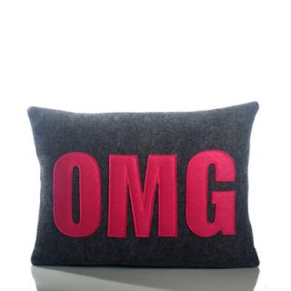 Alexandra Ferguson Modern Lexicon OMG Decorative Pillow OMG 1XX XX Size: 10 