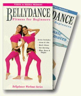 Bellydance Fitness for Beginners Boxed Set [VHS]: Neena & Veena Bidasha: Movies & TV