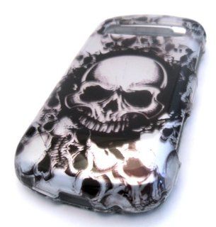 Samsung R720 Admire Vitality Skull Collage Cool Gloss Smooth Hard Case Cover Skin Protector Metro PCS Cricket Cell Phones & Accessories