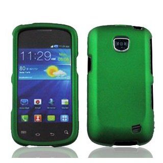 Samsung Faceplate Hard Phone Case Cover for Straight Talk Samsung Galaxy Proclaim 720C SCH S720C   Dark Green Cell Phones & Accessories