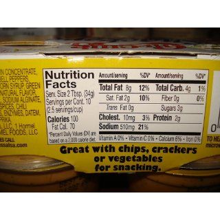 Chi Chi's Snackers Nacho Cheese, 3 Ounce Single Serve Cups (Pack of 24) : Processed Cheese Spreads : Grocery & Gourmet Food