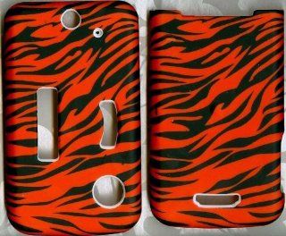 Orange Zebra Sony Ericsson Equinox TM717 phone case hard cover: Cell Phones & Accessories