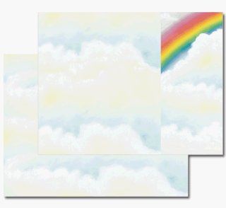 Masterpiece Rainbow Tri fold Brochure   100 Sheets  Paper Stationery Sheets 