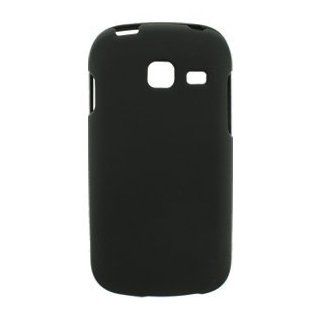 Rubberized Black Snap On Cover for Samsung SCH R730: Cell Phones & Accessories
