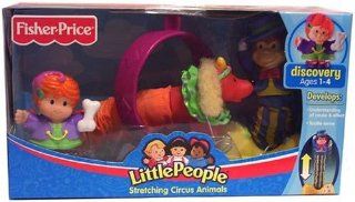 Fisher Price Little People Stretching Circus Animals: Toys & Games