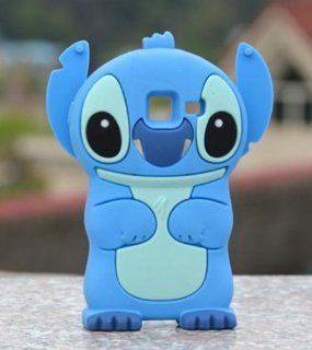 Blue Stitch Alien Cute Lovely Case Cover For Samsung Galaxy Discover S730G S730M S740 R740C /Cricket, Centura S738C /Straight Talk /Net10: Cell Phones & Accessories