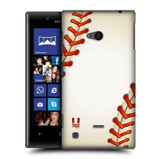 Head Case Designs Baseball Ball Collection Hard Back Case Cover For Nokia Lumia 720: Cell Phones & Accessories