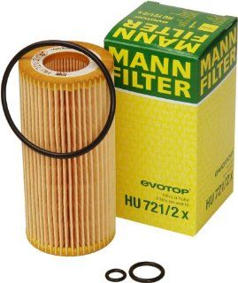 Mann Filter HU 721/2 X Metal Free Oil Filter Automotive