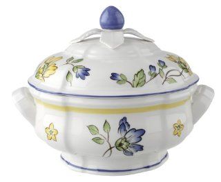 Villeroy & Boch Toscana 51 Ounce Covered Vegetable: Covered Vegetable Bowls: Kitchen & Dining