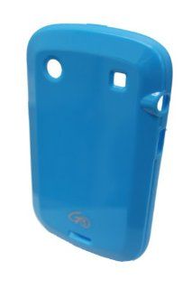 GO BC723 High Gloss Double Silicone Protective Case for BlackBerry 9900/9930   1 Pack   Retail Packaging   Blue: Cell Phones & Accessories