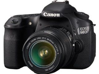Canon EOS 60D 18 MP CMOS Digital SLR Camera with 3.0 Inch LCD & 18 55mm f/3.5 5.6 IS Zoom Lens : Digital Slr Camera Bundles : Camera & Photo
