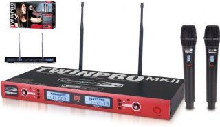 Jammin Pro TWINPROMKII Wireless Microphones and Wireless Microphone Systems Musical Instruments