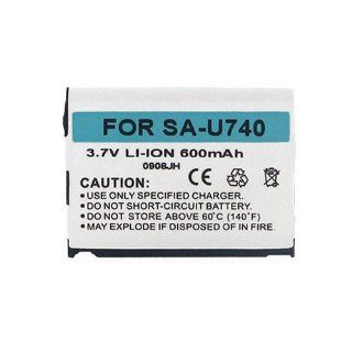 Samsung SCH U740 Cell Phone Battery (Li Ion 3.7V 600mAh) Rechargable Battery   Replacement For Samsung SA SCH U740 Cellphone Battery: Cell Phones & Accessories