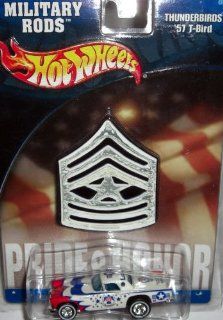 Hot Wheels Military Rods Thunderbirds '57 T Bird: Toys & Games