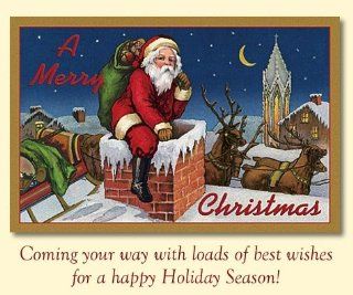 Old World Christmas Christmas Delivery Christmas Cards Pack of 10 Cards with Envelopes: Health & Personal Care
