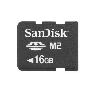SanDisk 16 GB Memory Stick Micro (M2) Flash Memory Card SDMSM2 016G A11M Electronics