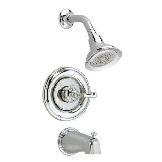American Standard T215.730.002 Hampton Bath and Shower Trim Kit, Polished Chrome   Tub And Shower Faucets  