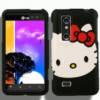 Case + Screen Protector for LG Thrill 4G from AT&T A Hello Kitty Cover Skin Faceplate: Cell Phones & Accessories
