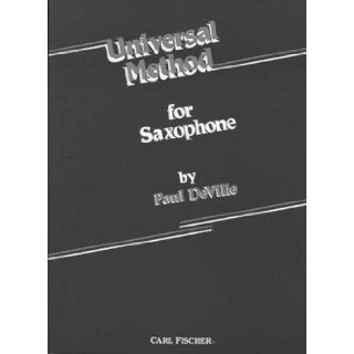 Universal Method for Saxophone: Paul DeVille: 8580001003559: Books