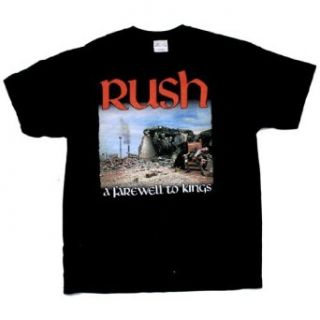 Rush   A Farewell To The Kings T Shirt: Clothing