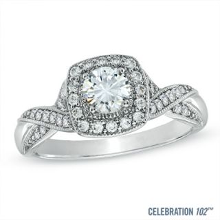 Celebration 102® 3/4 CT. T.W. Diamond Engagement Ring in 18K White