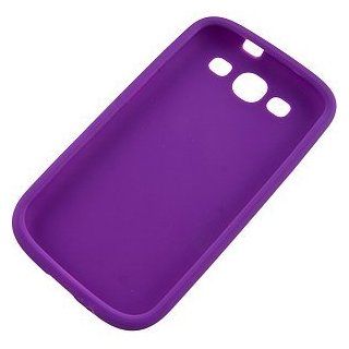 BC Silicone Sleeve Gel Cover Skin Case for AT&T, T Mobile, Sprint, Verizon Samsung Galaxy S III i9300 i747 Purple Cell Phones & Accessories